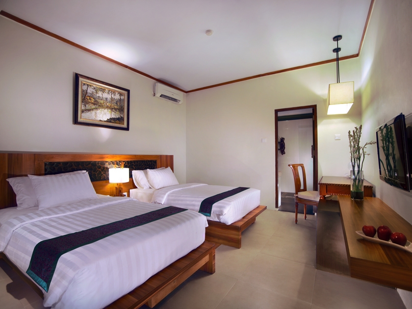 Deluxe Twin Pool View